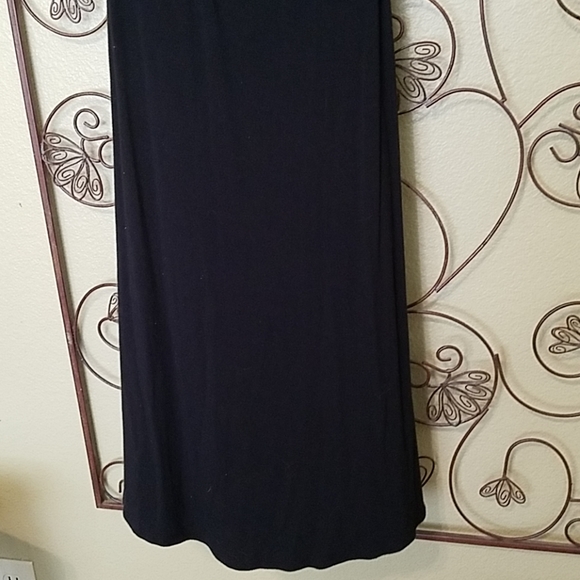 American Eagle Dress Womens Black SZ Small Sleeveless Keyhole Back Sundress - Picture 3 of 5